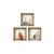 Set of Three Liv Faux Niche 3D Peel and Stick Wall Decals - 608219388614