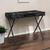 42" Black and White and Black Computer Desk With Two Drawers - 606114856214