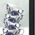 Set Of Two Tea tower with Cups and Sauces Black Framed Print Kitchen Wall Art - 608219354978