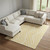 9' X 12' Yellow And Ivory Geometric Washable Area Rug With UV Protection - 880024815923