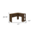 47" Brown Wood Corner Computer Desk - 608219370183