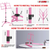 Music Stand For Sheet Music Portable Tripod Adjustable Folding Note Holder Higher  - 810144132624
