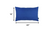 Homeroots Home Decor Set Of 2 Cobalt Blue Modern Lumbar Throw Pillows