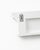 Classic White Wood Wide Six Hook Coat Rack - 808230003965