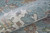 9' X 12' Blue Ivory And Brown Floral Distressed Area Rug - 880016694154