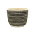 Ceramic 39 Ounce Dotted Round Distressed Pot Planter - 880024689760