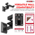 Speaker Wall Mount Adjustable Swivel 11 Inch Space Bookshelf Brackets Pair - 810144132501