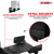 Speaker Wall Mount Adjustable Swivel 11 Inch Space Bookshelf Brackets Pair - 810144132501