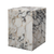 20" Ivory Marble Square Block End Table - 880016449730
