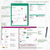 July 2026 - June 2027 Statement Stripe Weekly Monthly Planner - 619344386710