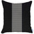 Homeroots Home Decor Black And White Houndstooth Throw Pillow, 18x18 Inches