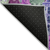 10' X 14' Purple Lilac And Green Village Houses Washable Indoor Outdoor Area Rug