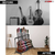 Guitar Rack 7 Slot Multi Guitars Stands Floor Safe Storage for Electric Acoustic Flying V Guitars - 810144133041