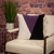Homeroots Home Decor Multicolor Purple Highlight Soft Touch Throw Pillow
