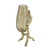 Champagne Glass And Metal Table Vase - 880016863543