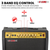 Guitar Amp 50 Watt  Electric Amplifier w Built in 8" Speaker Portable Mini Amps w Aux - 810144134437