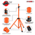 Speaker Stand Tripod Heavy Duty Adjustable Up to 72 Inch DJ Studio Monitor Stands Pole Mount  - 810144133492