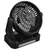 Supersonic Solar-Powered BT Speaker with FM Radio, LED Flashlight & Fan - 639131210769