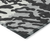 9' X 12' Black Gray And Ivory Animal Print Washable Indoor Outdoor Area Rug - 606114940142