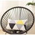 Homeroots Home Decor Yellow Gray Diamond Lumbar Throw Pillow, 12 x 20 Inches
