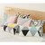 Homeroots Home Decor Yellow Gray Diamond Lumbar Throw Pillow, 12 x 20 Inches