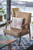 18” Pink White Peacock Zippered Suede Throw Pillow