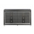 65" Gray Solid and Manufactured Wood Eight Drawer Double Dresser