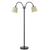 65" Bronze Two Light Traditional Shaped Floor Lamp With Tan Square Shade - 606114729181
