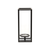 Clear Metal Glass Tabletop Candle Holder - 880016434972