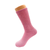 Pink Long Cotton Crew Socks for Women  3 Pairs - 742137057532