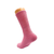 Pink Long Cotton Crew Socks for Women  3 Pairs - 742137057532