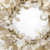 33" Beige And Brown Eucalyptus Artificial Wreath - 606114742012