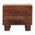 Solid Wood Square Two Drawer Nightstand - 880016846300