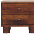Solid Wood Square Two Drawer Nightstand - 880016846300
