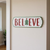 Metal Christmas Hanging Text Wall Decor - 880016455168