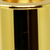 14" Clear And Gold Geo Stacks Crystal Tabletop Taper Candlestick - 880016779387