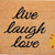 24" X 36" Brown Black And Yellow Floral Live Laugh Love Outdoor Coir Door Mat - 880024998756