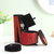 Leopard Print Velvet High Heel Jewelry Box - 880016842449