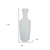 Swirl Art Glass Cylinder Table Vase - 880016866940