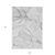 9' X 12' Silver Abstract Washable Non Skid Indoor Outdoor Area Rug - 608219281915