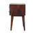 Solid Wood Two Drawer Nightstand - 880016734348