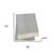 Herringbone Cotton Blend W Initial Throw Blanket with Tassels Embroidery - 880016712872