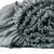 Slate Linen California King Fitted Sheet - 880016546101