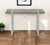 49" Gray and Silver Computer Desk