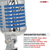 Vintage Microphone Classic Dynamic Professional XLR Studio Retro Style Mic  - 810099498431