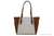 Michael Kors Charlotte Leather Top Zip Tote Bag Purse - 193599717074