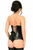Lavish Wet Look Underwire Open Cup Underbust Corset - 782588079585