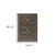 10' X 13' Blue And Beige Oriental Area Rug With Fringe