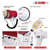 Megaphone Bullhorn Speaker 50W Bull Horn Cheer Megafono 1200 Yards - 810047161882