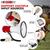 Megaphone Bullhorn Speaker 50W Bull Horn Cheer Megafono 1200 Yards - 810047161882